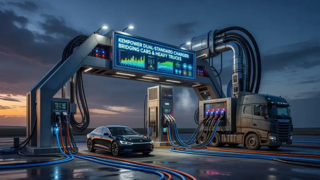 Kempower's Dual-Standard Charger Bridges Cars and Heavy Trucks