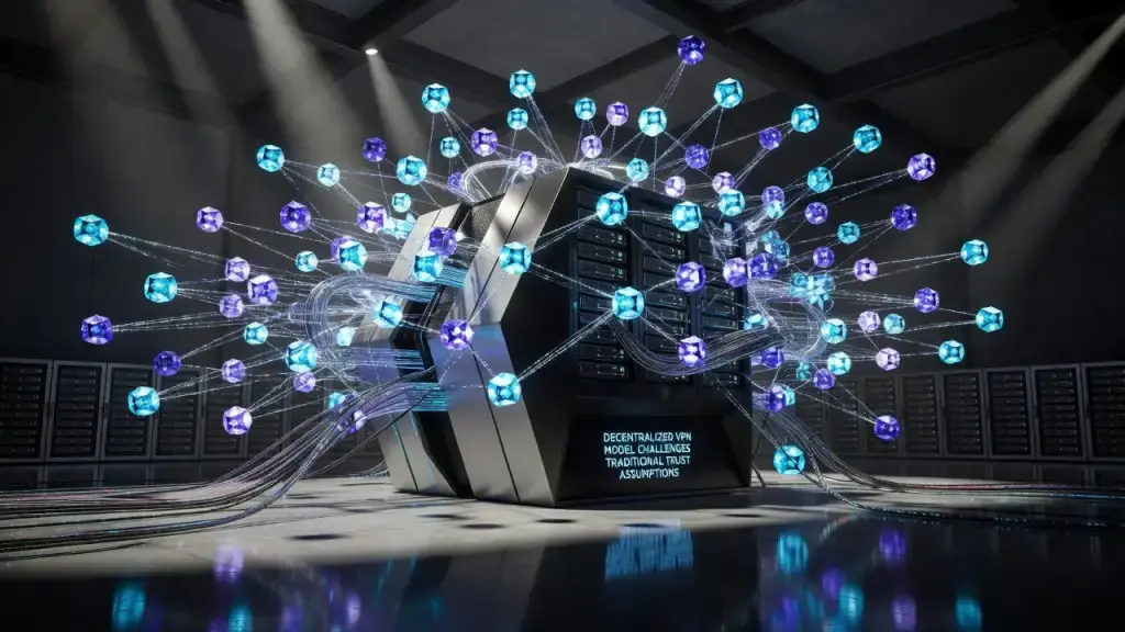 Decentralized VPN Model Challenges Traditional Trust Assumptions